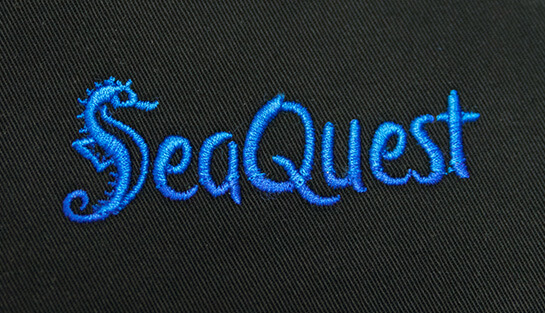 A variety of stock logo patches